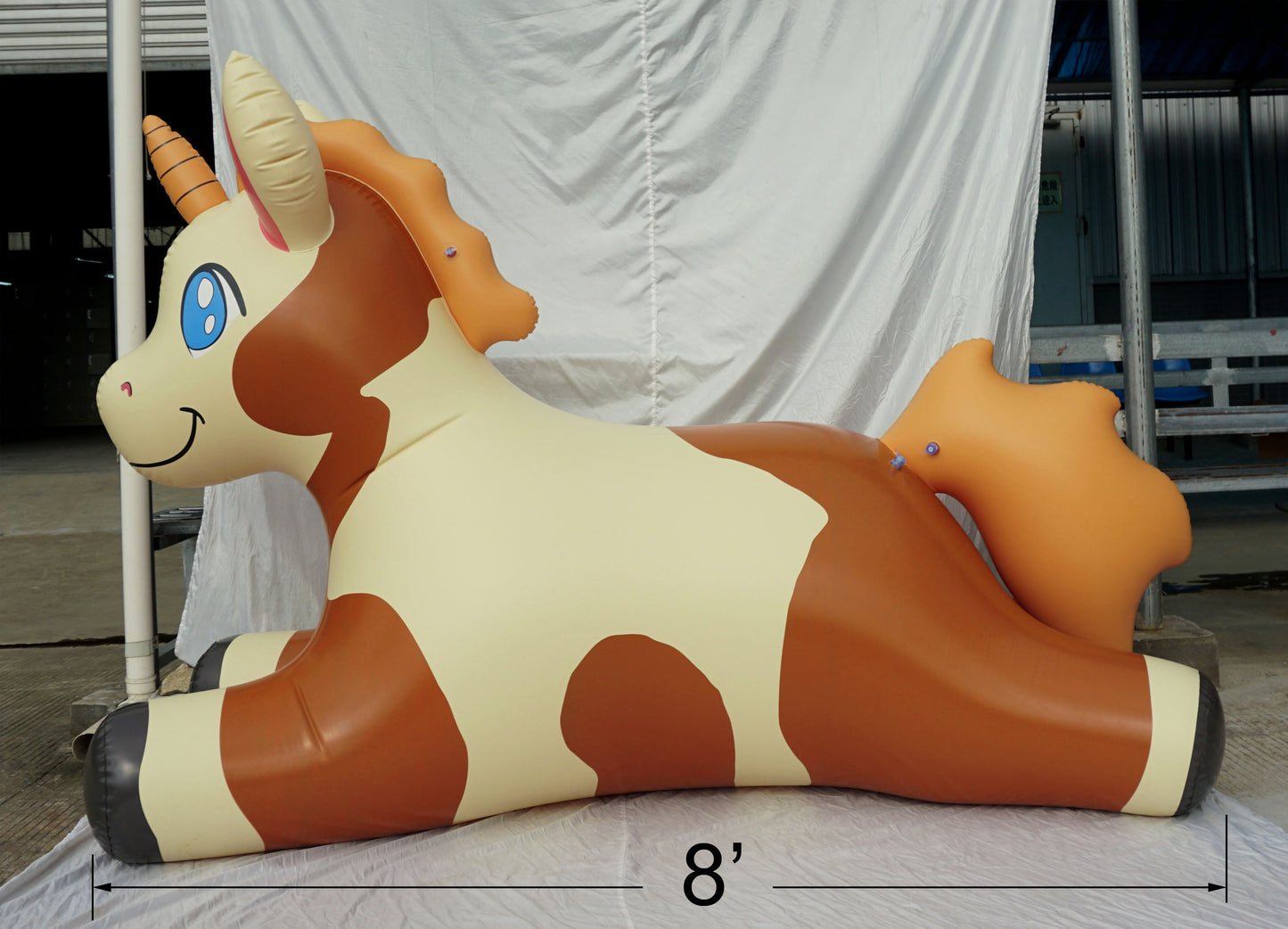 Cookie Poof Unicorn - 8ft